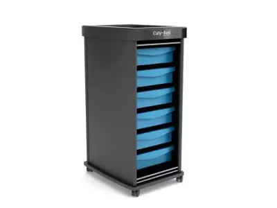 Black Beauty Parlor Storage 3D model