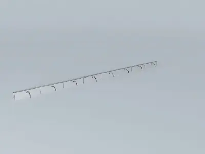 Water wall feature Free 3D model