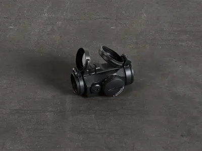 Aimpoint Micro T-2 Low-poly 3D model