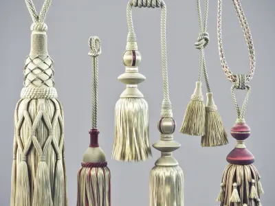 Tassels 3D model
