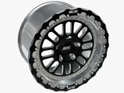 BelaK Series 2 Drag Wheel Low-poly 3D model