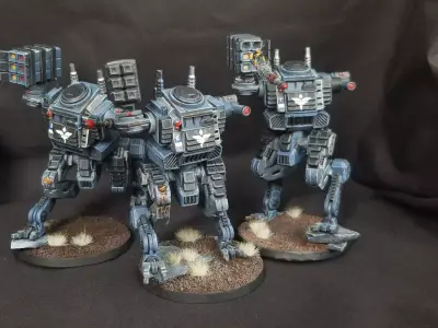 Mildred Mk2 Armored Assault Walker 3D print model