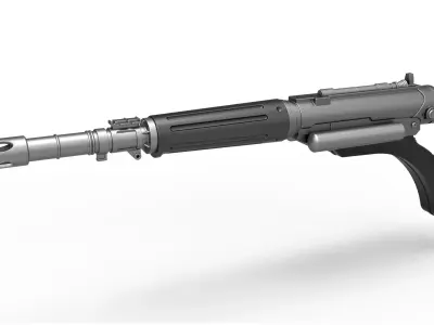 Klingon Disruptor Star Trek The Motion Picture 3D model