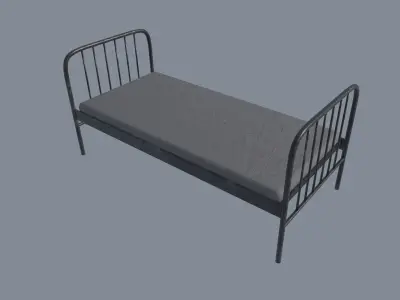 Prison Bed 3D model