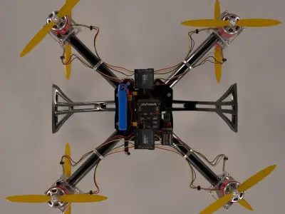 Drone component 3D model