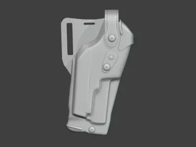 Safariland 6392RDS Holster PBR 3D model