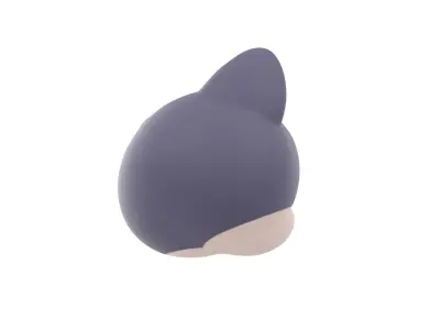 Prop158 Wolf Head 3D model