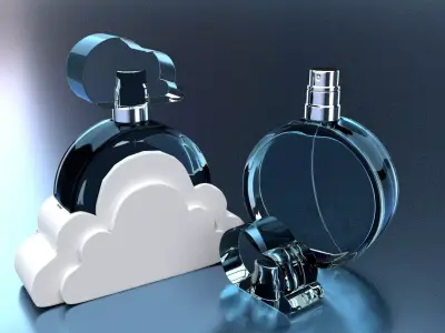Ariana Grande Cloud Perfume Free 3D model