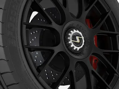 Wheel Schmidt Schift 3D model