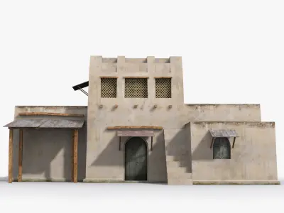 Arab xx6 Low-poly 3D model