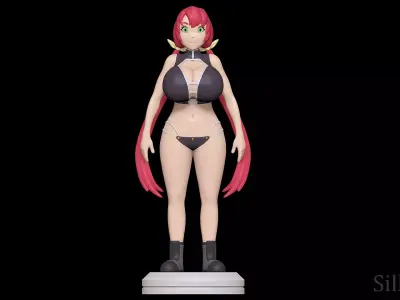 kuromaru manpuku - Kandagawa Jet Girls 3D print model