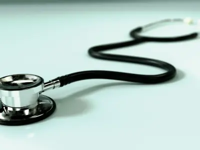 Stethoscope 3D model