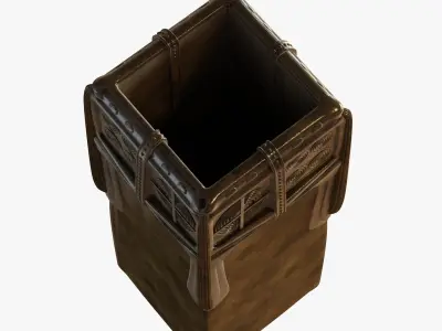 gustav gurschner metal vase 3D model