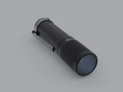 Pocket flashlight 3D model
