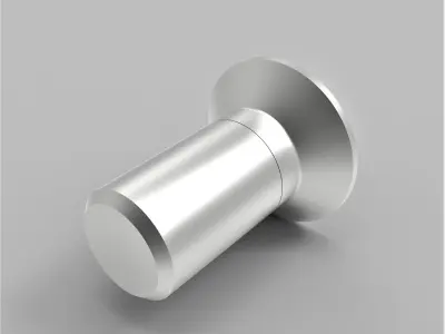 NAS1153-2 Screw used in aerospace industry 3D print model