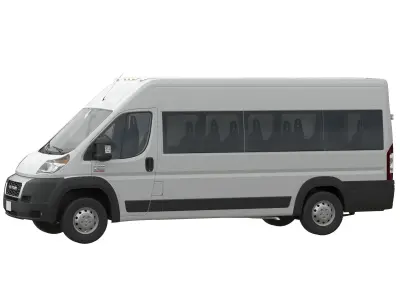 RAM PROMASTER 3500 Window Van 159 MAXI 3D model