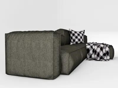 Sofa  Comfort DallAgnese Free 3D model