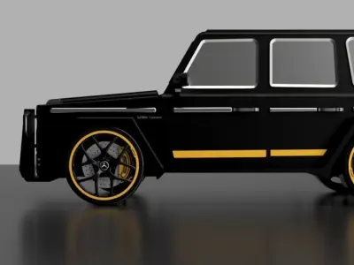 Mercedes Gwagon G63 AMG 3D model