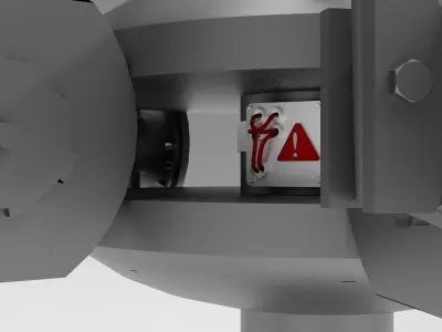 Helicopter propeller 3D model