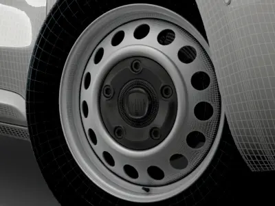 Fiat Scudo 2022 wheel 3D model