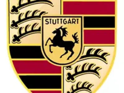 Cross logo of porsche Free 3D model