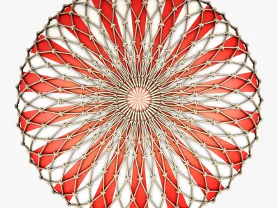 Hot Air Balloon v 1 3D model