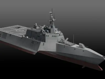 Littoral Combat Ship Independence class 3D model