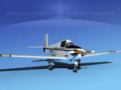 Mooney M-18 Mite V05 3D model