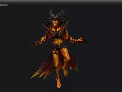 Hell devil 3D model