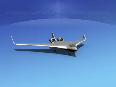 Dreamscape AC-121 Bare Metal 3D model