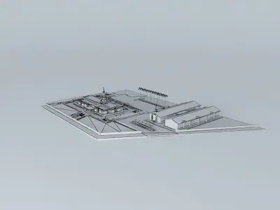 LDS.Temple Veracruz, Mexico.Templo Mormon 93 rd. operating te... Free 3D model