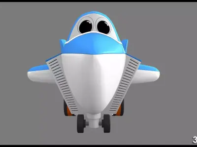 3d model  toys and games  vehicle toy airplane kids toys  3D model
