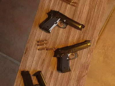 Military house 3D model