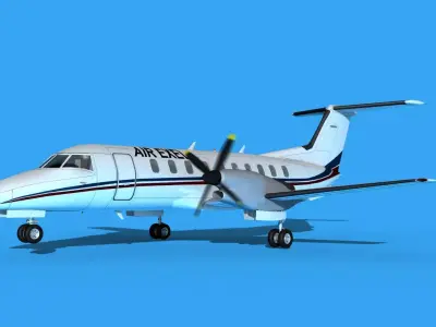 Embraer EMB120 Air Excel 3D model