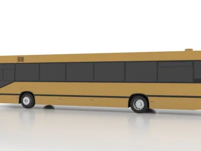MAN A12 EL202 Low Low-poly 3D model