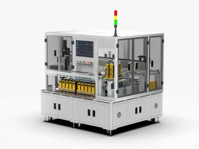 18650 Battery High Speed Sorting Machine 3D model