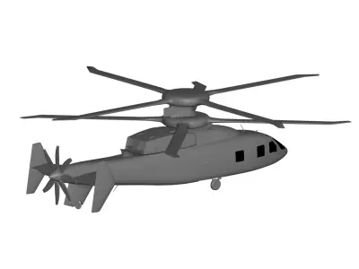 Sikorsky Boeing SB-1 Defiant 3D model