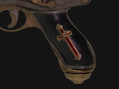 Van Helsing Pistol 3D model