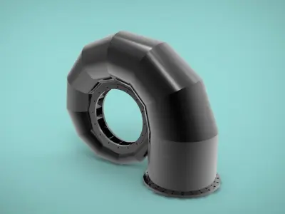 Spiral Case Free 3D model