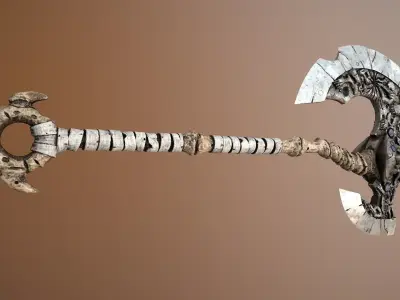 DarkSouls Axe FanMade 3D model