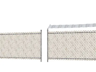 Border saving armour Low Poly 3D Model Low-poly 3D model