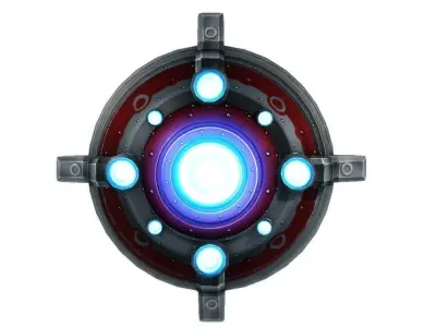 Sci-fi mine 2 low poly Low-poly 3D model