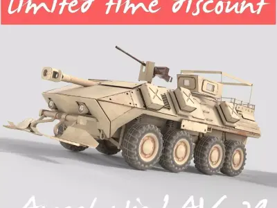 Apocalyptic LAV 25 3D model