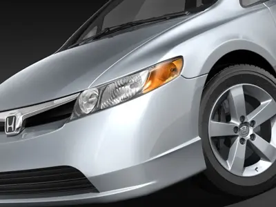 Honda Civic sedan 2007-2010 3D model