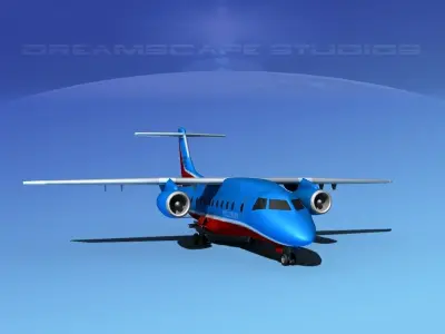 Dornier 328Jet Wellesley Express 3D model