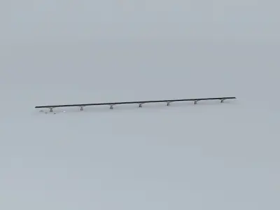 Bridge THE metal bar Free 3D model