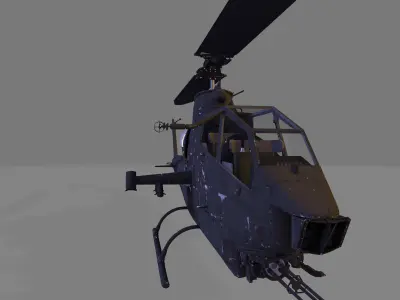 AH-1F 3D model