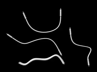 Cables untextured Free 3D model