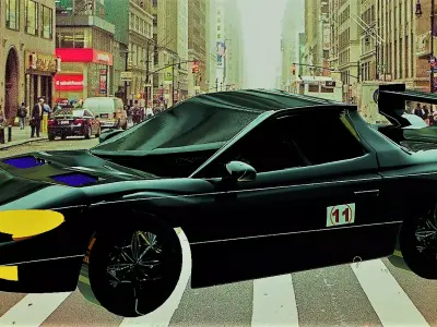 Mitsubishi 3000gt 98 Free 3D model