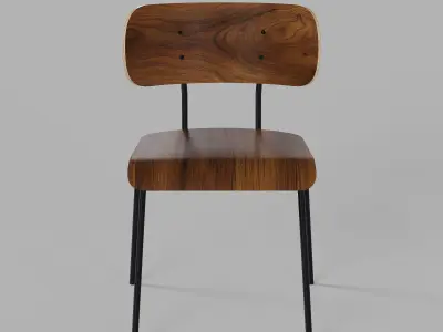 Gus Modern - Bantam Dining Chair Free 3D model